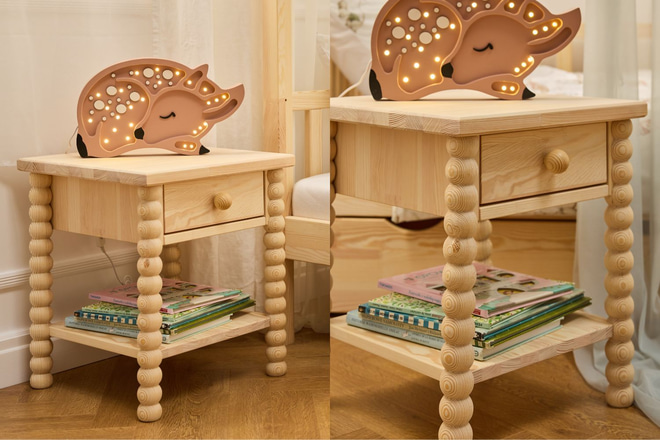 Table de Chevet - Perlés Bois