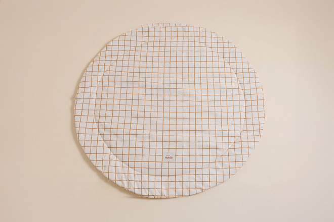 Vichy Caramel Play Mat