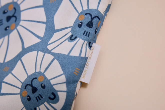 Denim Lion Bed Organiser