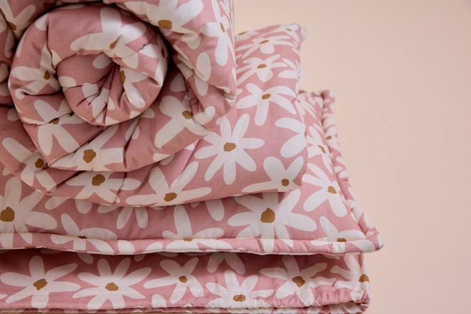 Schlafsack & Kissen - Marguerites