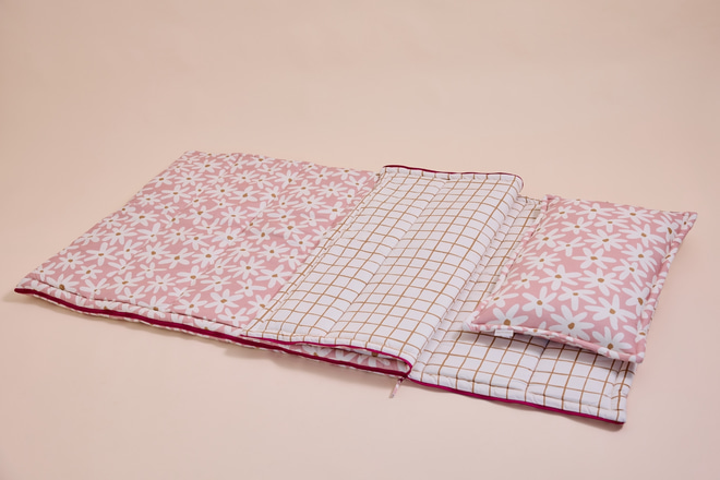 Sac de Couchage & Oreiller Marguerites