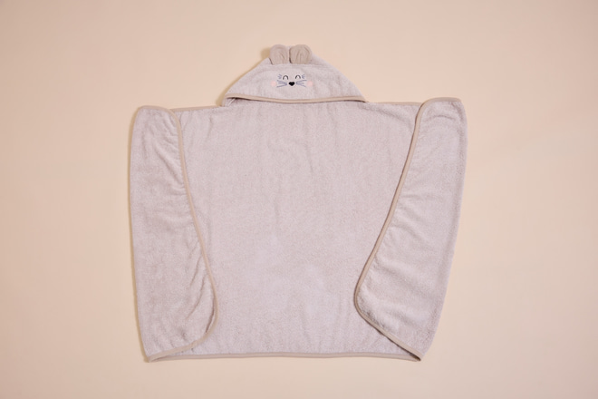 Cape de Bain Souris Beige 70x125cm