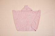 Pink Bunny Bath Cape