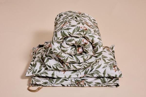 Sacco a Pelo & Cuscino - Woodland