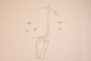 Decoración mural Jirafa