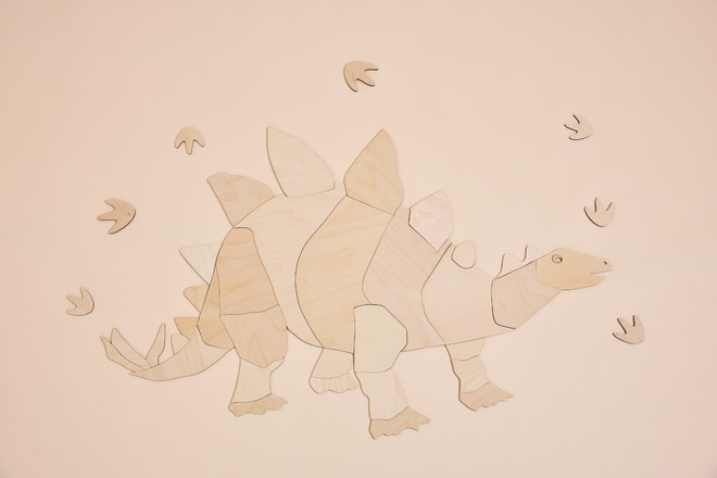 Decoración Mural Stegosaurio