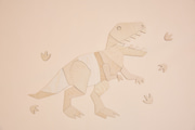 Decoração de Parede T Rex