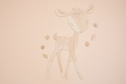 Deer Wooden Wall Decoration
