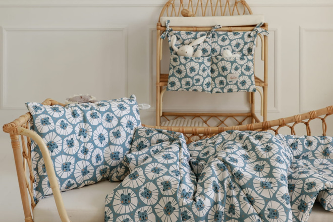 Organizador de Cama - Denim Leão