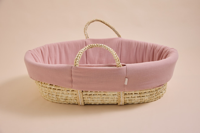 Habillage pour Couffin et Drap Housse - Beige