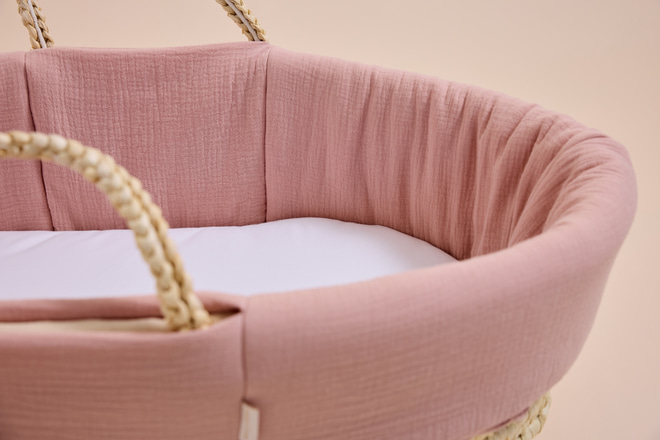 Rivestimento per Culla e Lenzuolo con Angoli - Beige