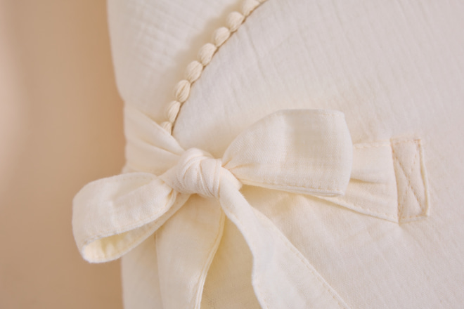 Boho Vanilla Muslin Swaddle