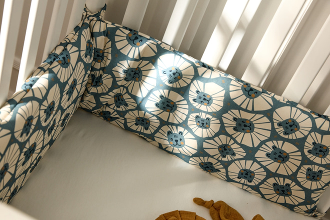 Paraurti da Letto - Denim Leone