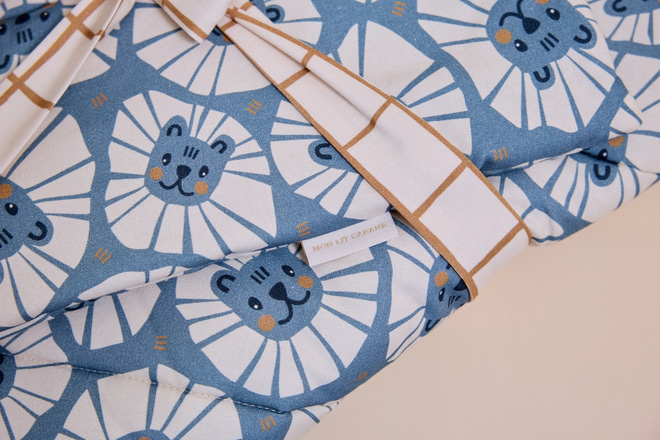 Denim Lion Sleeping Bag