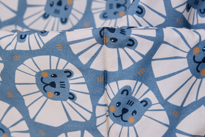 Denim Lion Sleeping Bag