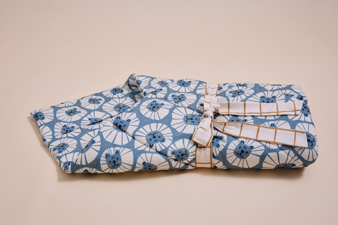 Denim Lion Sleeping Bag