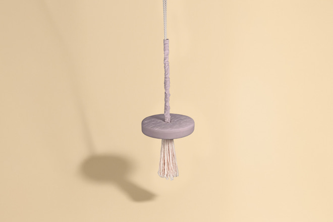 Vintage Pink Ring Swing