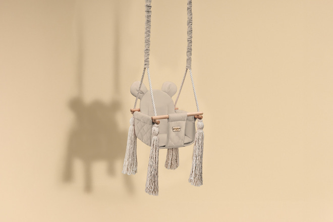 Balançoire Velvet Swing Beige