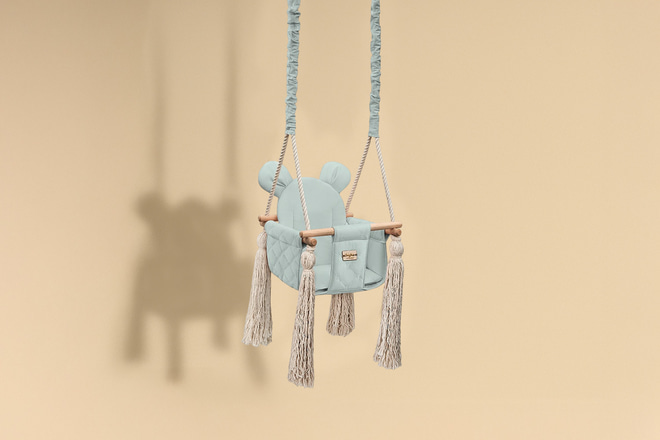 Baloiço Velvet Swing Sky Grey