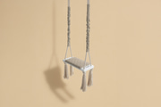 Beige Wood Swing