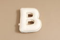 Letter Cushion B - Boho Vanilla