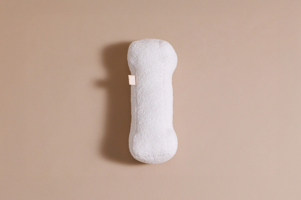 Polštář Písmeno I – Bouclé Off White