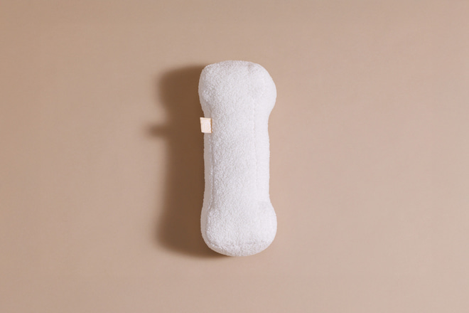 Polštář Písmeno I – Bouclé Off White