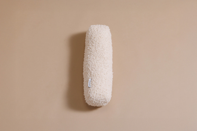 Buchstaben-Kissen I - Vanilla Boucle