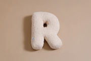 Cojín Letra R - Vanilla Bouclé