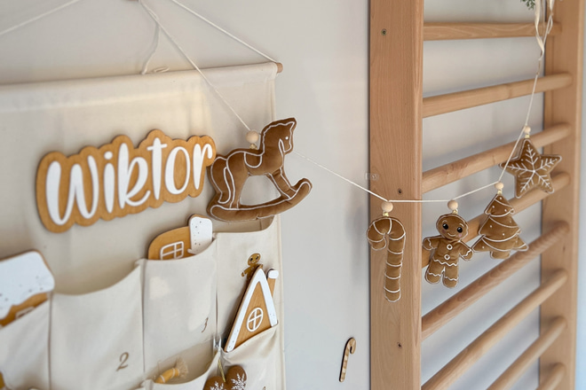 Christmas Garland – Caramel