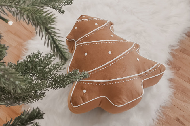 Coussin Sapin - Caramel