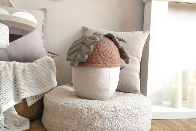 Coussin Gland - Naturel