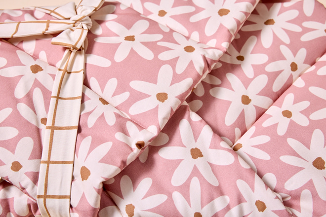 Babyschlafsack - Vichy Caramel