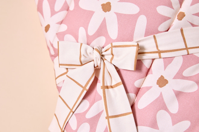 Saco de Dormir - Vichy Caramel