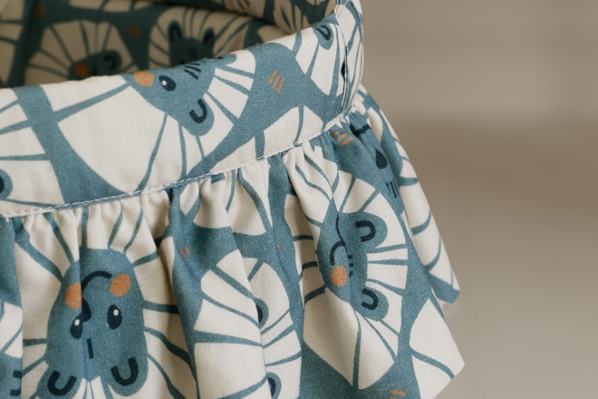 Denim Lion Storage Basket