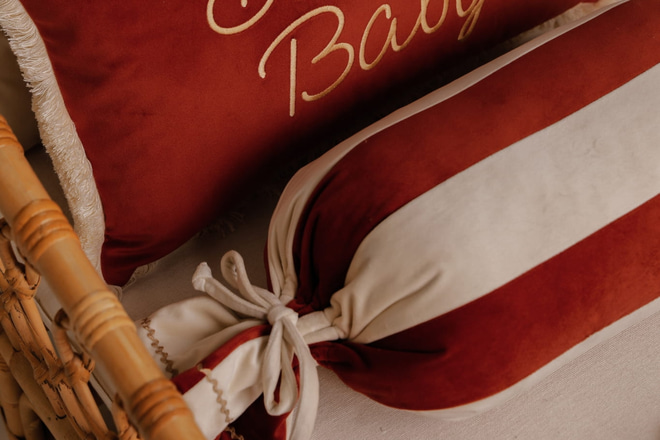 Cojín Estrella - Caramelo