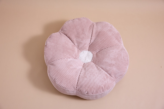 Pouf Bouclé Boho Baunilha