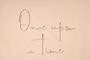 Decorazione murale Once upon a time