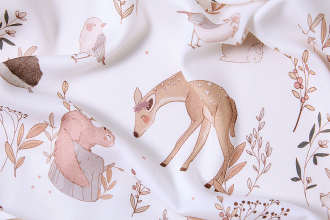 Forest Friends Bamboo Muslin XL