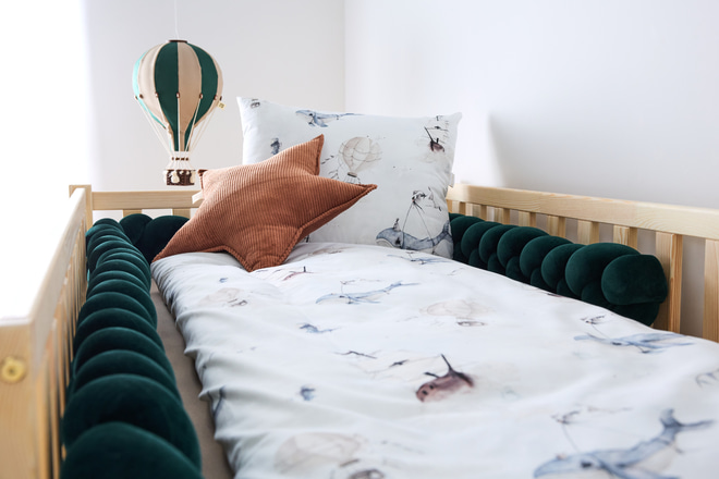 Juego de ropa de cama Ballena 120x170