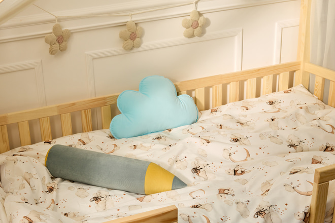 Coussin Crayon Menthe