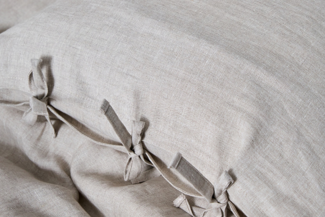 Natural Linen Duvet Set 140x200 