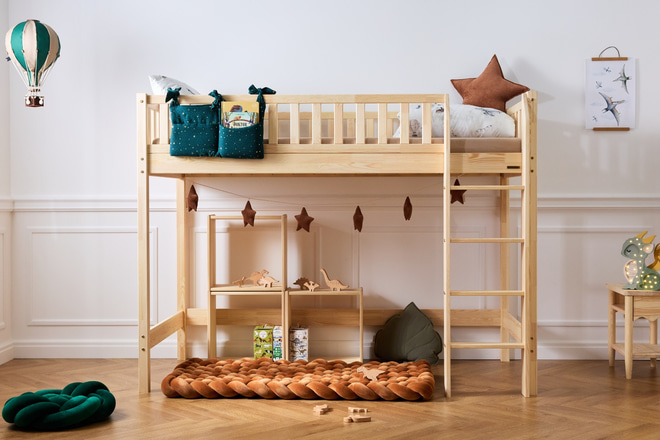 Hochbett Dakar Premium 90x190cm