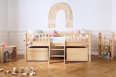 Bed Dakar Premium Elevated 90x190cm