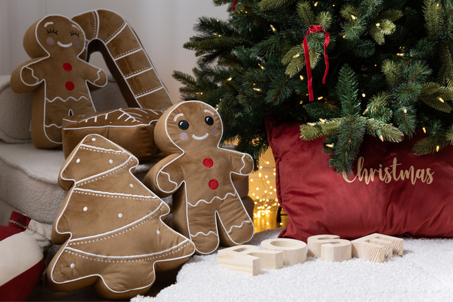 Coussin Sapin - Caramel