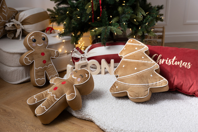 Coussin Sapin - Caramel