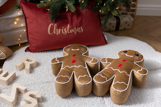 Cuscino Rettangolare Christmas - Bordeaux