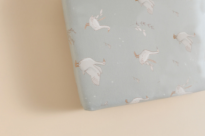 Happy Goose Olive Fitted Sheet