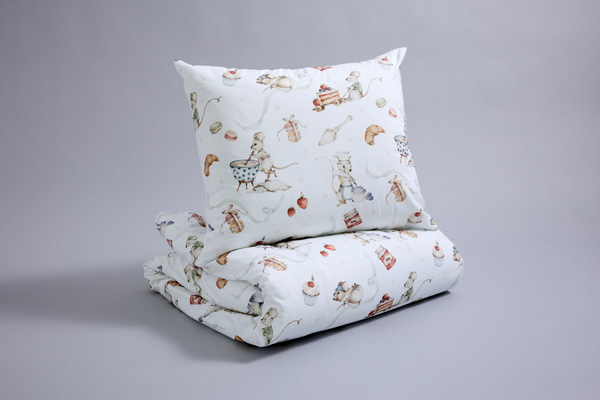 Juego de ropa de cama Ratón Goloso 120x170