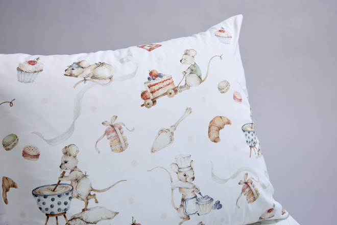 Housse de Couette Souris Gourmandes 120x170